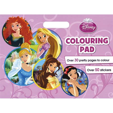 Coloring Pad Marvel And Disney Princess – JrBillionaire