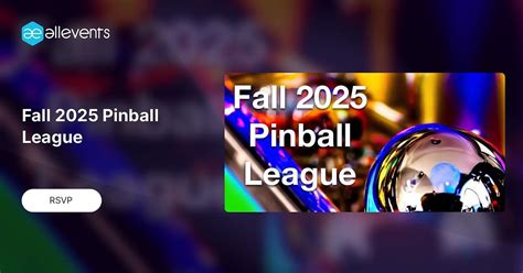 Fall 2025 Pinball League, 7029 Yankee Rd, Liberty Township, Butler ...