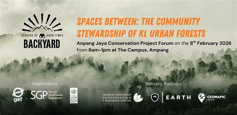 Spaces Between: The Community Stewardship of KL Urban Forests, The ...