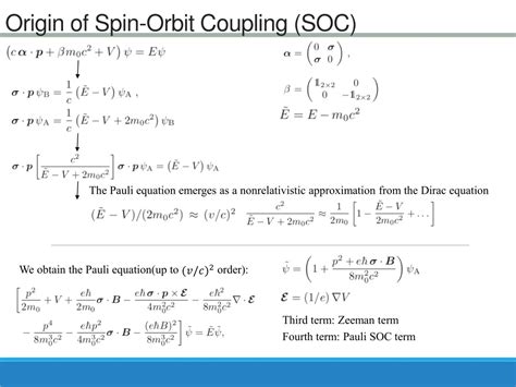 PPT - Insights into Rashba and Dresselha Spin-Orbit Coupling PowerPoint ...