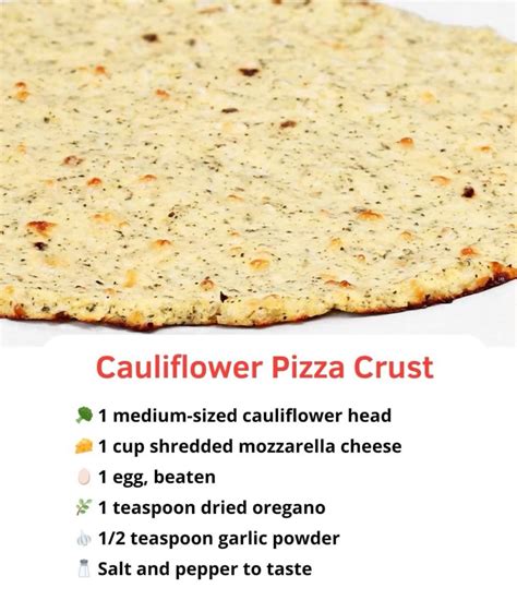 Pin by Lena Lulu on N u t r i t i o n in 2025 | Califlower recipes ...