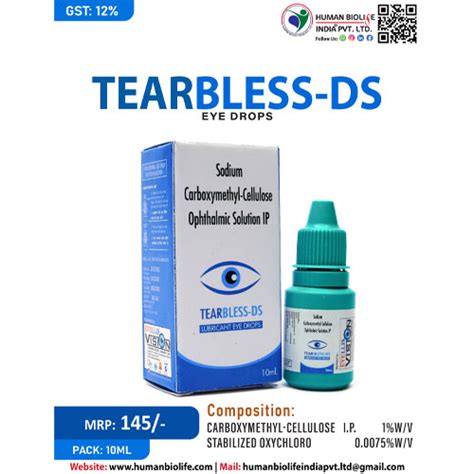 TEARBLESS-DS Lubricant Eye Drops Human Biolife India Pvt. Ltd.
