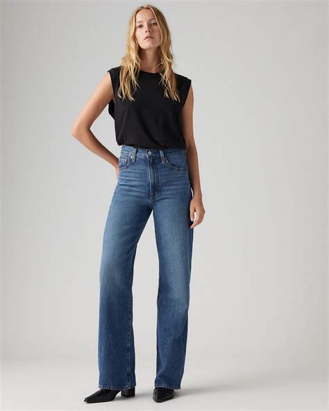 Ribcage Wide Leg Women's Jeans - Medium Wash | Levi's® US