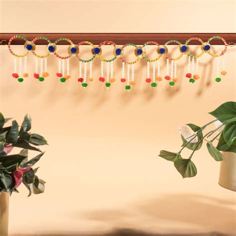 Traditional Ring Toran - Elegant Festive Indian Hanging | The Zappy Box
