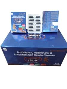 DAILY OD ACTIVE CAPSULES - FOR MEN AND WOMEN MULTIVITAMIN, MULTIMINERAL ...