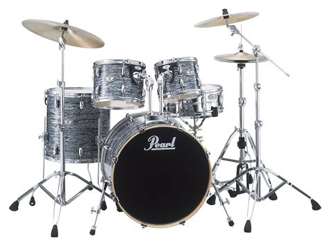 Pearl Vision VSX925/C431 Drum Kit, Strata Black (Cymbals Not Included ...