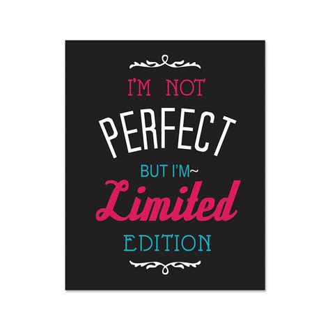 I'm not Perfect but I'm Limited Edition Wooden Fridge Magnet – Bhai ...