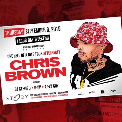 Chris Brown #STORYthursday Tickets 09/03/15