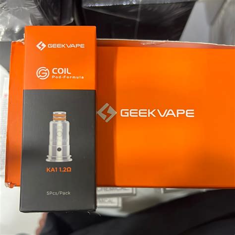 Geekvape G Coil ST for Wenax / Aegis Pod Kit KA1 1.2 / Mesh 0.6 INDIA ...