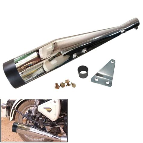Buy SupremeChoice Bike Bullet Cobra Silencer Exhaust A1 Quality ...