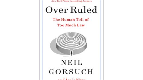 Supreme Court Justice Neil Gorsuch co-authors book on laws. ‘Over Ruled ...