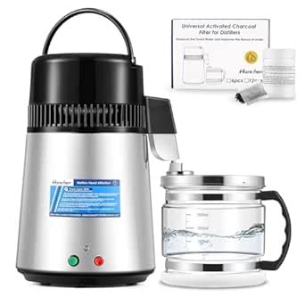 Hanchen Water Distiller, 1L/H Water Distiller, Distilled Water, 750 W ...