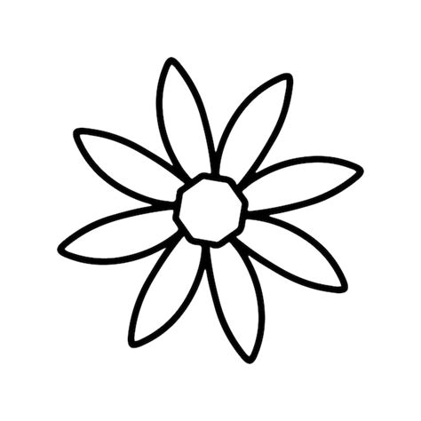 Simpele bloem tekening Afbeeldingen - Gratis downloaden op Freepik