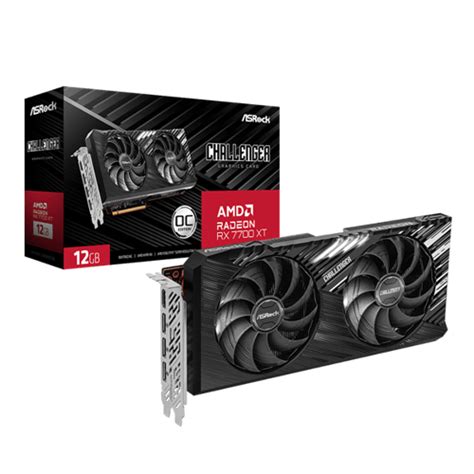 ASRock RX 7700 XT Challenger OC 12GB GDDR6 GPU