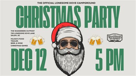 The Official Lonesome Dove Campground Christmas Party, 720 Lonesome ...