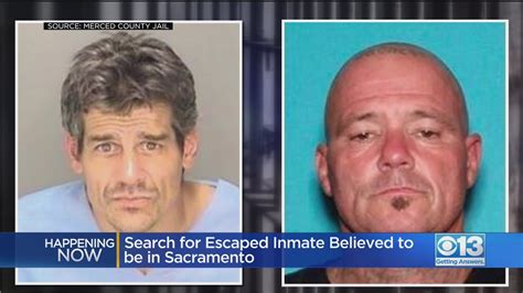 Search For Merced County Escaped Inmate In Sacramento - YouTube