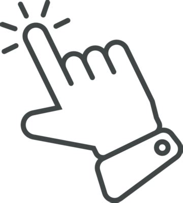 Image result for Mouse Cursor Hand PNG