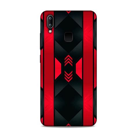 ragy Back Cover for Vivo Y91 / Y93 / Y95 | Graphics Art, Red, Black ...