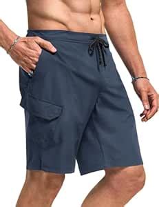 Buy TSLA Men's Swim Trunks, Quick Dry Swimming Beach Board Shorts ...