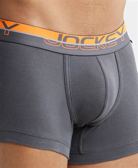 Buy Super Combed Cotton Rib Solid Trunk with Ultrasoft Waistband ...