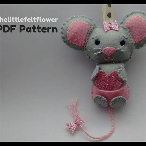 Image result for Felt Mouse Pattern