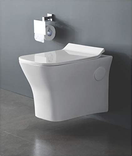MILANO Ceramic Commode Wall Mount/Wall Hung Western Toilet/Commode/Wat ...