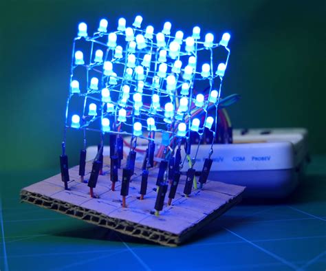 Image result for LED Cub Using Ardiuno