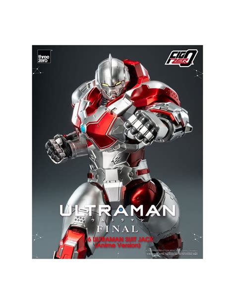 PiXELATOY - Ultraman Suit Jack Anime Version 1/6. FigZero. Threezero