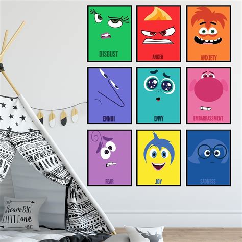 BigWig Prints Inside Out 2 Poster - Inside Out Party India | Ubuy