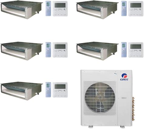 Gree 36,000 BTU Multi21+ Penta-Zone Concealed Duct India | Ubuy