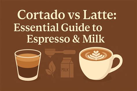 Cortado vs Latte: Essential Guide to Espresso & Milk