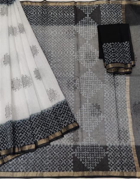 Buy Kota Doria Sarees | Pure Kota Doria Cotton Sarees Online – thecotlin