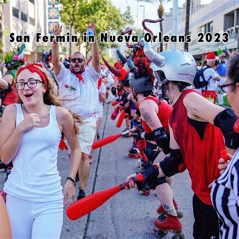 San Fermin in Nueva Orleans 2023 - The Running of the Bulls, The Howlin ...
