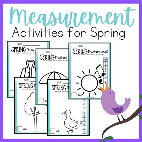 Image result for Spring Measurement Activity