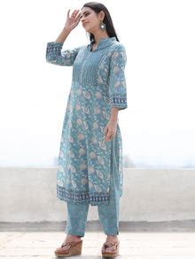 Jashn Nahiza - Set of Kurta Pants & Dupatta - KS61B2500D – InduBindu