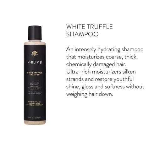 Philip B White Truffle Shampoo – MAISON DE BEAUTE