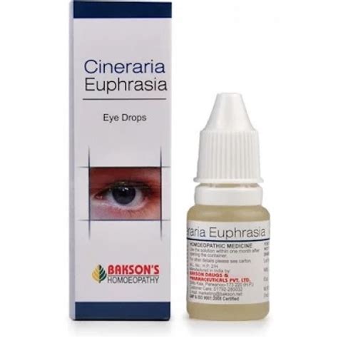 Buy Bakson Cineraria Euphrasia Eye Drops | ShopHealthy.in
