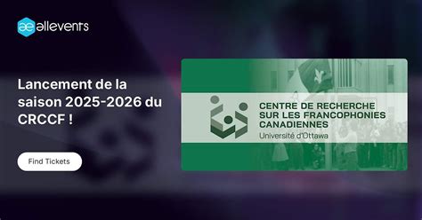 Lancement de la saison 2025-2026 du CRCCF !, Pavillon Morisset - CRCCF ...