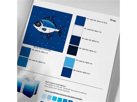 Image result for Paper Pieced Fish Pattern