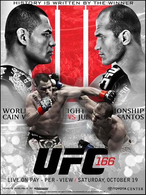 UFC 166 custom poster . by THE-MFSTER-DESIGNS on DeviantArt