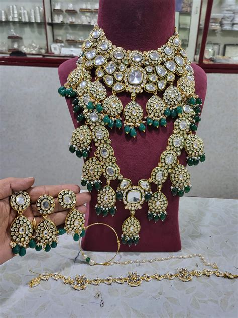 Celestial Beauty Manish Malhotra Inspired Kundan Necklace Set – Zevar
