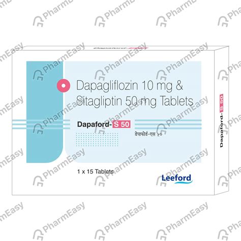 Dapaford S 50mg Strip Of 15 Tablets: Uses, Side Effects, Price & Dosage ...