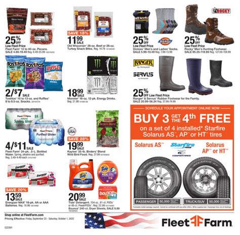 Fleet Farm Weekly Ad Sep 23 - Oct 01, 2022