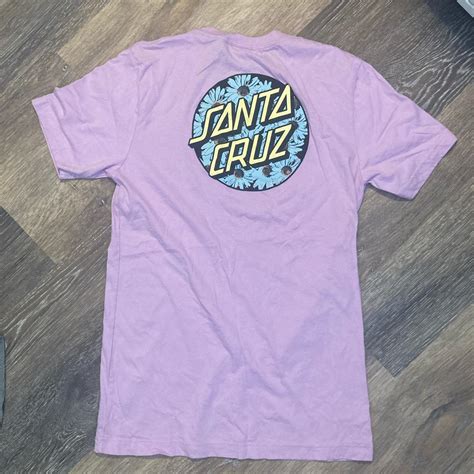 purple Santa Cruz shirt brand new never worn - Depop