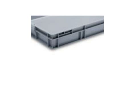 Bac gerbable norme europe 800x600x120 mm Plein - Poignées fermées ...