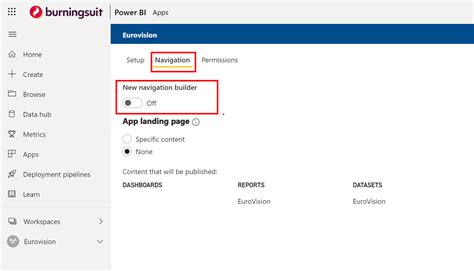 Solved: Revert App Navigation back to old version - Microsoft Fabric ...