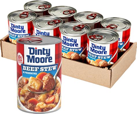 Amazon.com : DINTY MOORE Beef Stew, 25% Less Sodium, 15 oz. can (12 ...