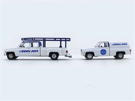 1973 GMC Sierra 3500 “PAN AM” & 1975 GMC Sierra Grande 15 1:64 M2 ...