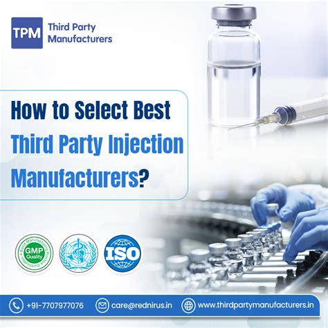 How to Select Best Third Party Injection Manufacturers?