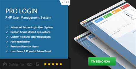 secure php login users management script v1 2 2 codecanyon